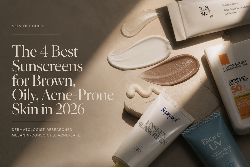 Best Sunscreens for Oily Acne-Prone Skin (2026)