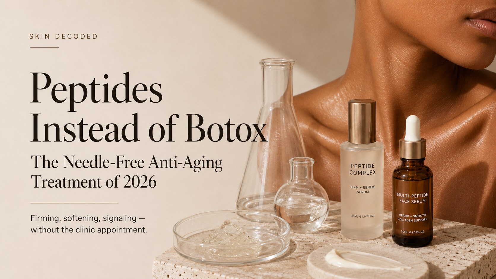 Peptides Instead of Botox: The Needle-Free Anti-Aging Treatment of 2026