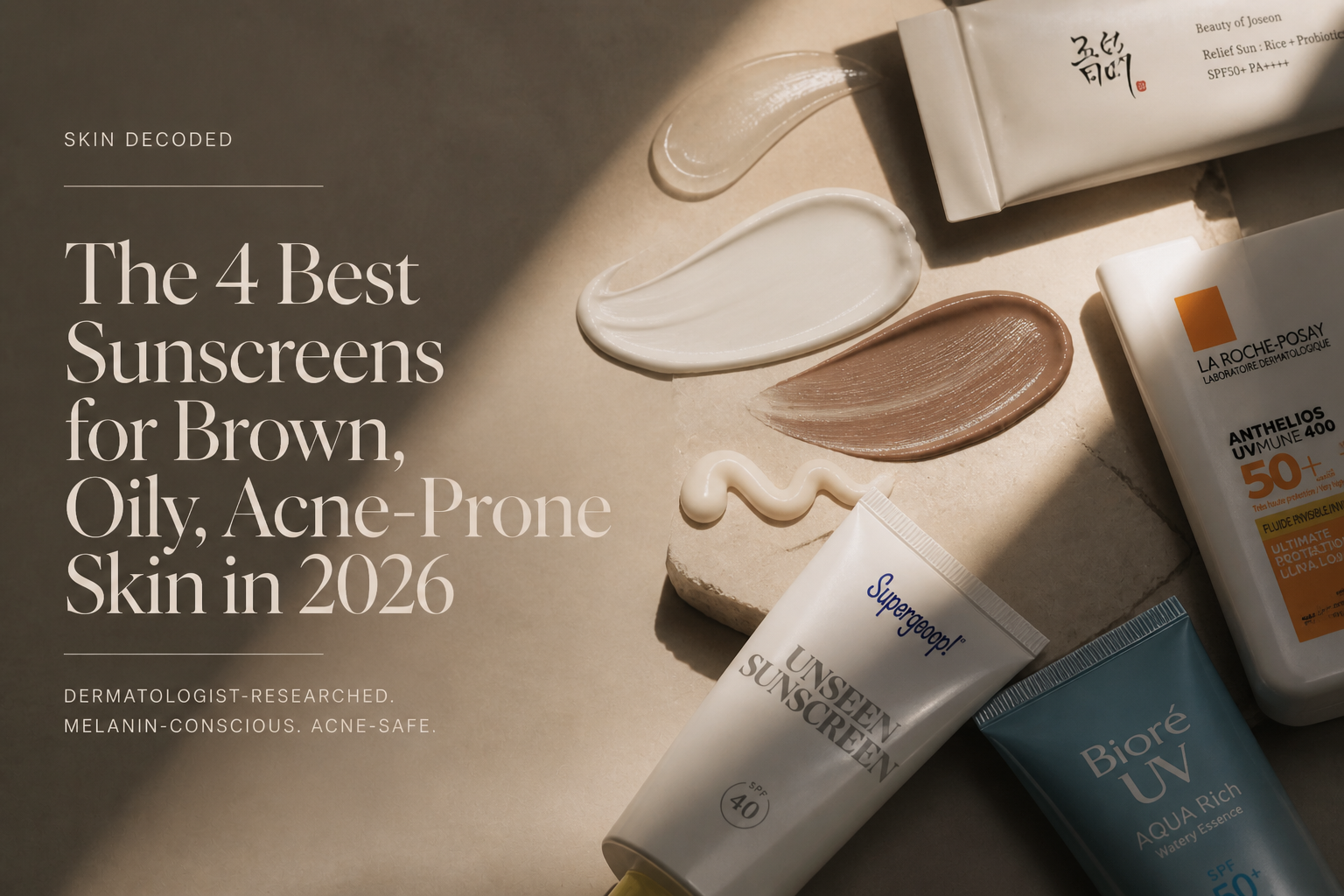 Best Sunscreens for Oily Acne-Prone Skin (2026)